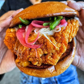 Holdaak Fried Chicken - Spicy Chicken Sandwich (IG: @foodwithbros) - Chicken Shop Near Me - Orange, California Holdaak Fried Chicken - Spicy Chicken Sandwich (IG: @foodwithbros) - Chicken Shop Near Me - Orange, California