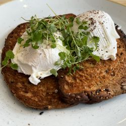 Spoon - Poached Eggs on GF Toast