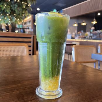 Namu Kitchen - Sparkling matcha ade (yuzu) - Breakfast & Brunch Near Me - West Covina, California Namu Kitchen - Sparkling matcha ade (yuzu) - Breakfast & Brunch Near Me - West Covina, California