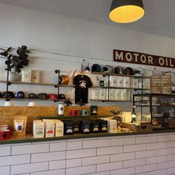 Moab Garage Co. - Coffee specials internal counter