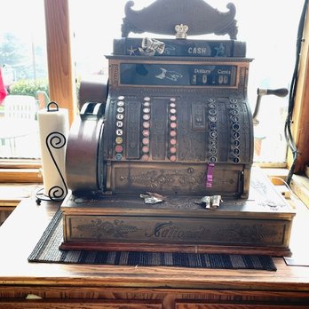 Ocean Cove Bar & Grill - Historic National Cash Register in beautiful condition & setting! - Sandwiches Near Me - Jenner, California