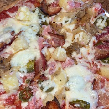 Mellow Mushroom Sandy Springs - pacific rim on gf crust with vegan cheese - Pizza Near Me - Sandy Springs, Georgia