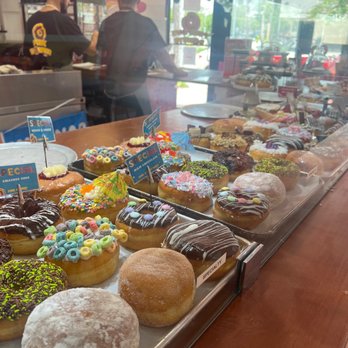 Pink Cafe Miami Beach - Different selections of yummy donuts - Donuts Near Me - Miami, Florida Pink Cafe Miami Beach - Different selections of yummy donuts - Donuts Near Me - Miami, Florida