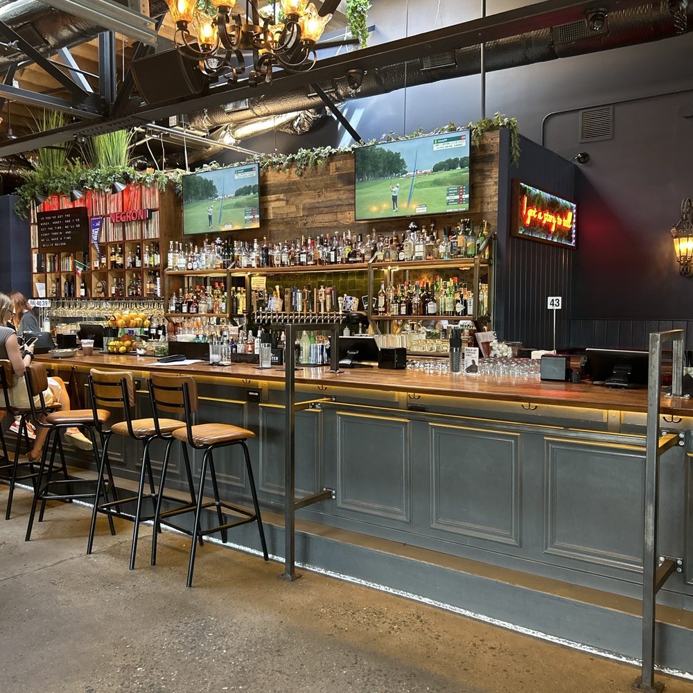 VINYL - Seated across the bar. There is outdoor seating but to hot when I was there - New American Near Me - Charlotte, North Carolina VINYL - Seated across the bar. There is outdoor seating but to hot when I was there - New American Near Me - Charlotte, North Carolina