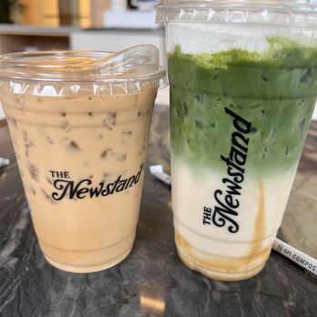 The Newstand - Bella Loca Latte and iced coffee latte - Coffee & Tea Near Me - San Antonio, Texas