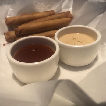 Yard House - Lumpia with chili sauce - New American Near Me - Indianapolis, Indiana