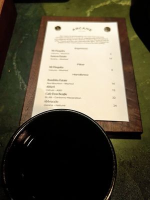 Menu photo 1 Arcane Estate Coffee New York, NY Menu photo 1 Arcane Estate Coffee New York, NY
