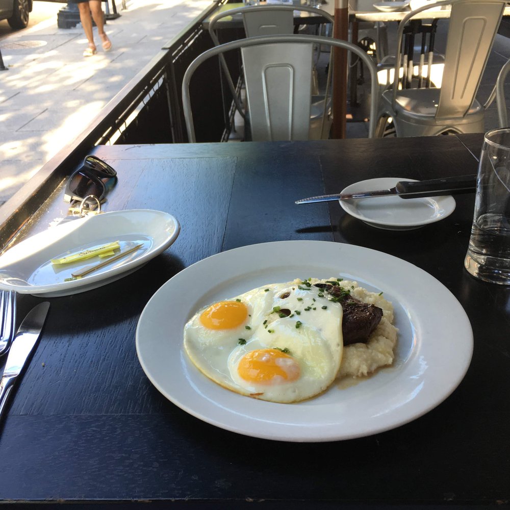 The Smith - food: steak and eggs - New American Near Me - Washington, DC, District of Columbia