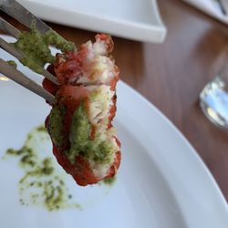 India Curry And Kebab House - The crispy fish appetizer.  Check out the tenderness of the fish!