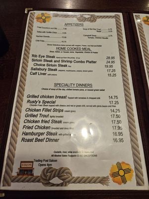 Menu photo 6 Hillcrest Restaurant Las Vegas, NM