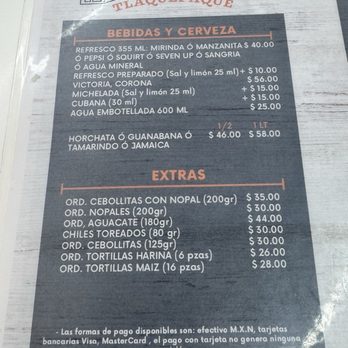 Taquería de Paso Tlaquepaque - Tacos Near Me - Ciudad de México, DIF