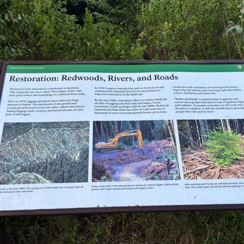 Redwood Creek Overlook - Info signs - Parks Near Me - Orick, California Redwood Creek Overlook - Info signs - Parks Near Me - Orick, California