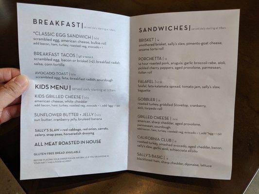 Sally’s Sandwiches by null