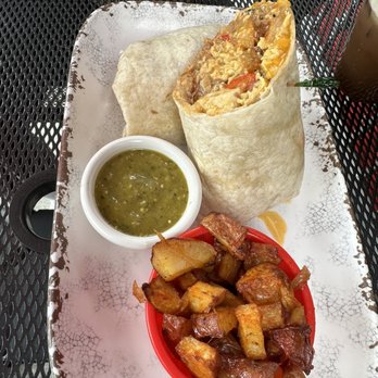 Red Maple - Brisket Breakfast Burrito & Breakfast Potatoes - Cafes Near Me - Los Angeles, California Red Maple - Brisket Breakfast Burrito & Breakfast Potatoes - Cafes Near Me - Los Angeles, California
