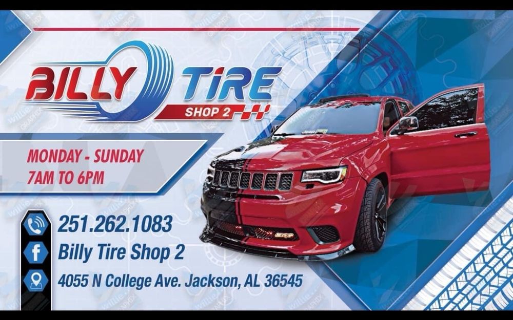 BILLY TIRE SHOP 2 Updated October 2024 4055 N College Ave, Jackson