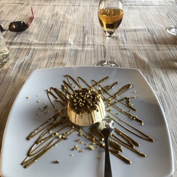 Locanda del Borgo - Pistachio parfait but frozen like ice cream  I left nothing for the dishwasher - Italian Near Me - San Gimignano, SI
