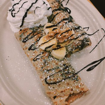 Tess Kitchen - La Cacahuete Crepe: Bananas, Nutella, Chocolate, Peanutbutter - Creperies Near Me - Honolulu, Hawaii Tess Kitchen - La Cacahuete Crepe: Bananas, Nutella, Chocolate, Peanutbutter - Creperies Near Me - Honolulu, Hawaii