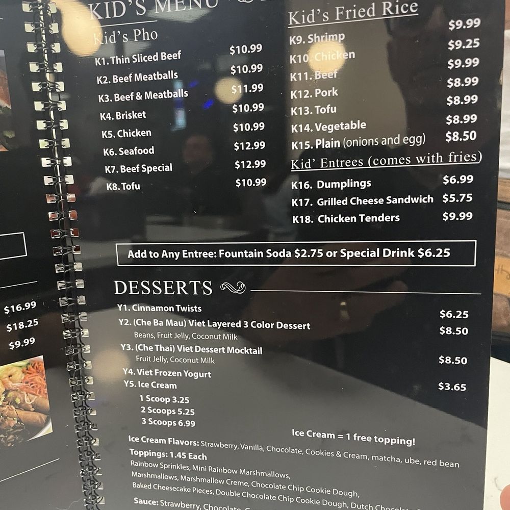 Viet Pho - Menu - Vietnamese Near Me - St Charles, Missouri Viet Pho - Menu - Vietnamese Near Me - St Charles, Missouri