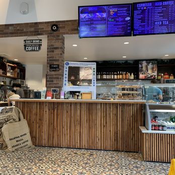 Cafe de Paris - Counter and menu. - Coffee & Tea Near Me - North Myrtle Beach, South Carolina