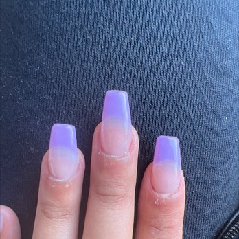 Qt Nails - my cut cuticles and slightly crooked nails - Nail Salons Near Me - Long Beach, California