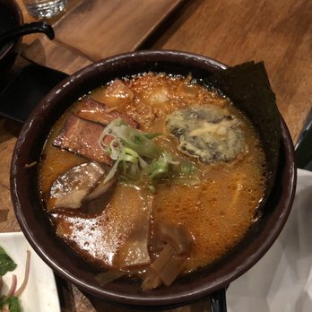 Shizen - Spicy garlic miso ramen ($14) - Sushi Bars Near Me - San Francisco, California Shizen - Spicy garlic miso ramen ($14) - Sushi Bars Near Me - San Francisco, California