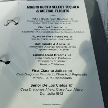 Mucho Gusto - Select Tequila & Mezcal Flights - Mexican Near Me - Gambrills, Maryland Mucho Gusto - Select Tequila & Mezcal Flights - Mexican Near Me - Gambrills, Maryland