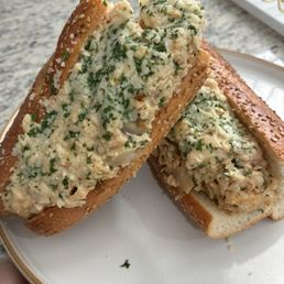 Garlic Parm Chicken Cheessteak