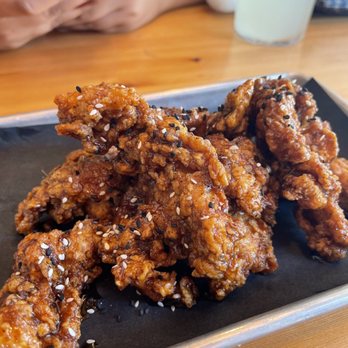 Chomp Kitchen and Drinks - Boneless Korean Wings - American Near Me - Providence, Rhode Island Chomp Kitchen and Drinks - Boneless Korean Wings - American Near Me - Providence, Rhode Island