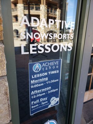 Achieve Tahoe by null