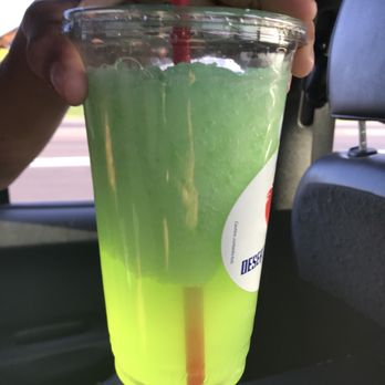 Desert Eagle Coffee - This is the green apple smoothie we were just handed...not good - Coffee & Tea Near Me - Glendale, Arizona