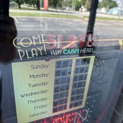 The Depot - Hours on sign in window