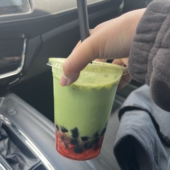 Kamurocho - Strawberry matcha with boba - Shaved Ice Near Me - Pleasanton, California Kamurocho - Strawberry matcha with boba - Shaved Ice Near Me - Pleasanton, California