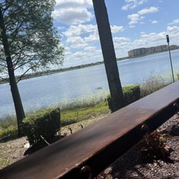 View from patio seats View from patio seats