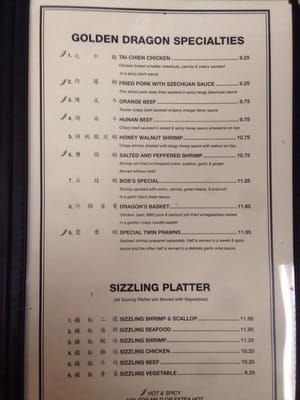 Menu photo 5 Golden Dragon Chinese Restaurant Turlock, CA Menu photo 5 Golden Dragon Chinese Restaurant Turlock, CA