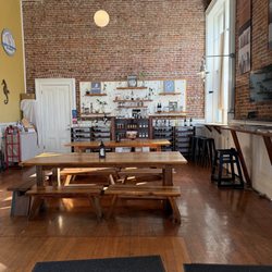 Humboldt Bay Provisions - Merch Wall and more seating
