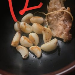 Jin Ramen - Hamilton Heights - Raw garlic in my ramen