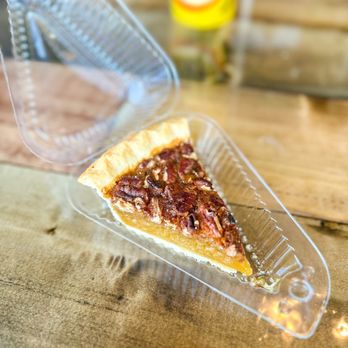Dickey's Barbecue Pit - a slice of pecan pie - Barbeque Near Me - Edmonton, Alberta