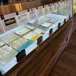 Silver Saddle Saloon - Half the ice cream options.