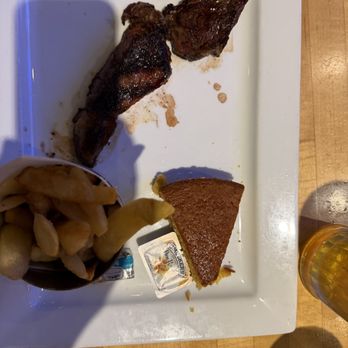 Parkstone Wood Kitchen - 6oz Rib Eye Steak, Steak Fries, Corn Bread - New American Near Me - Portland, Oregon