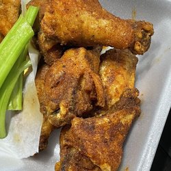 America's Buffalo Wings - Old bay rub wings