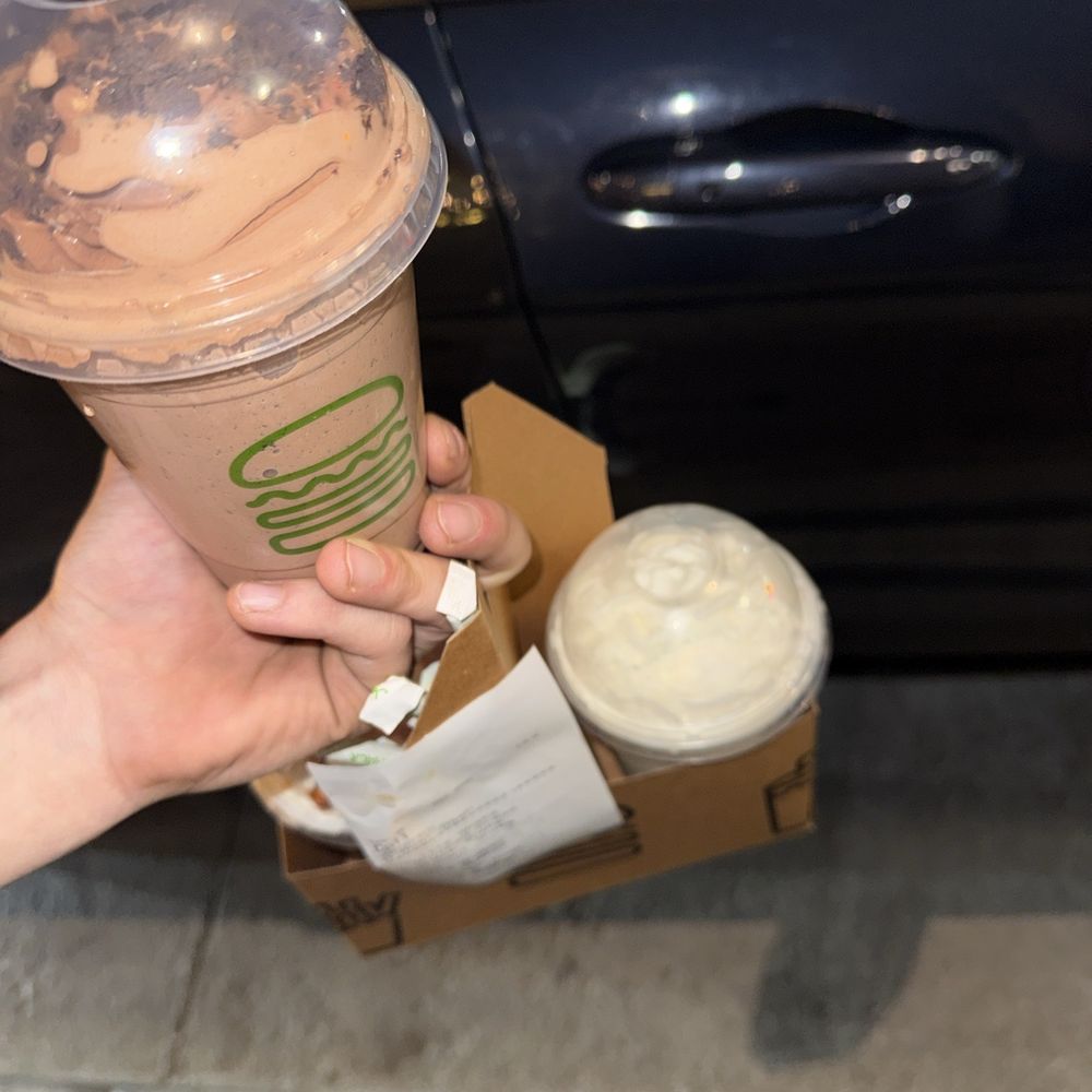 Shake Shack Cherry Creek - 3 DoorDash shakes - Burgers Near Me - Denver, Colorado