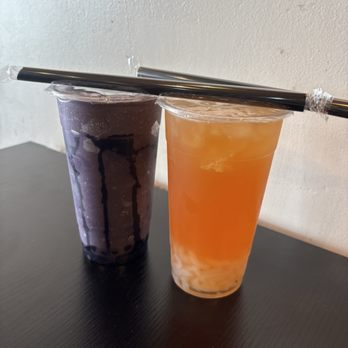 ICED t-house - Taro Lychee strawberry - Bubble Tea Near Me - Highland, California ICED t-house - Taro Lychee strawberry - Bubble Tea Near Me - Highland, California