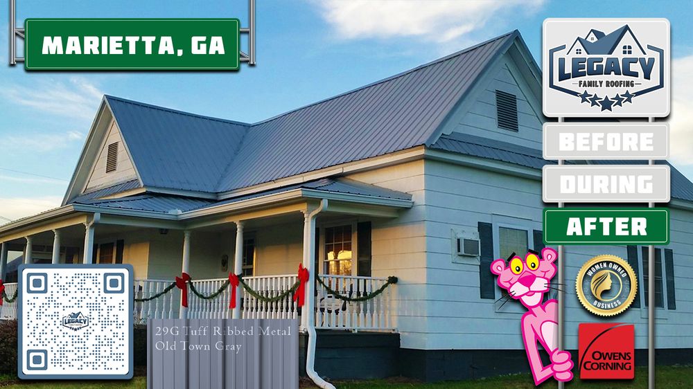 Slide of Legacy Family Roofing