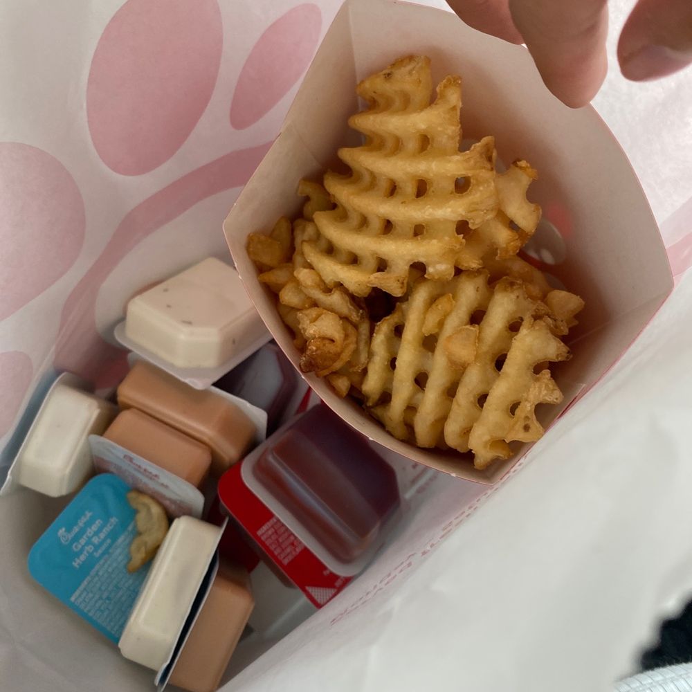 Chick-fil-A - ows a basket of food - Fast Food Near Me - Forest City, North Carolina