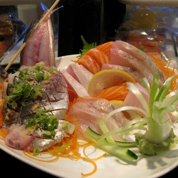 Cowtown Sushi - Awesome aji with some other sashimi. - Sushi Bars Near Me - Southlake, Texas