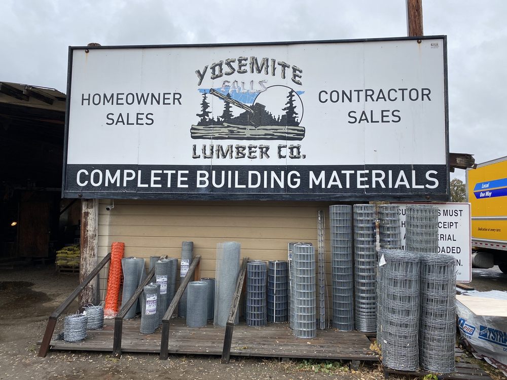 YOSEMITE FALLS LUMBER Hardware Stores 49180 Rd 426, Oakhurst, CA
