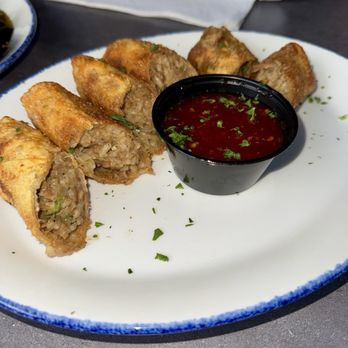 Kingfisher Seafood - Boudin egg rolls - Seafood Near Me - Fairhope, Alabama Kingfisher Seafood - Boudin egg rolls - Seafood Near Me - Fairhope, Alabama