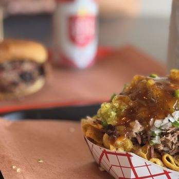 Pitforks & Smokerings BBQ Logo