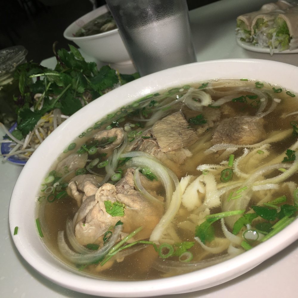 Pho' Vietnam #8 - Pho #4 raw beef, flank, tripe, tendon and meat balls - Vietnamese Near Me - Anchorage, Alaska Pho' Vietnam #8 - Pho #4 raw beef, flank, tripe, tendon and meat balls - Vietnamese Near Me - Anchorage, Alaska