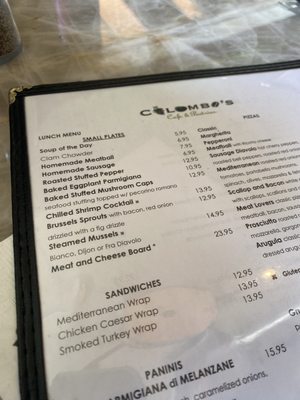 Menu photo 2 Colombo's Cafe & Pastries Hyannis, MA Menu photo 2 Colombo's Cafe & Pastries Hyannis, MA